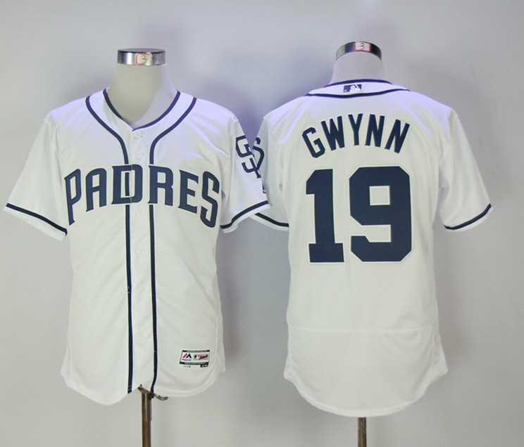 San Diego Padres #19 Tony Gwynn White Flexbase Collection Stitched Jersey,We sell and wholesale San Diego Padres #19 Tony Gwynn White Flexbase Collection Stitched Jersey on line form chian!